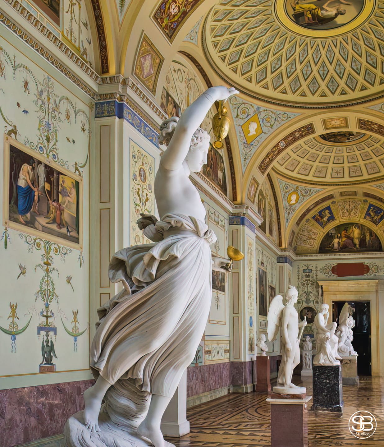 Hebe—Daughter of Zeus and Hera at the Hermitage, St. Petersburg, Russia by SB Studios 2024