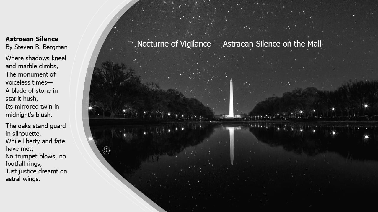 Nocturne of Vigilance—Astraean Silence on the Mall by SB Studios 2025