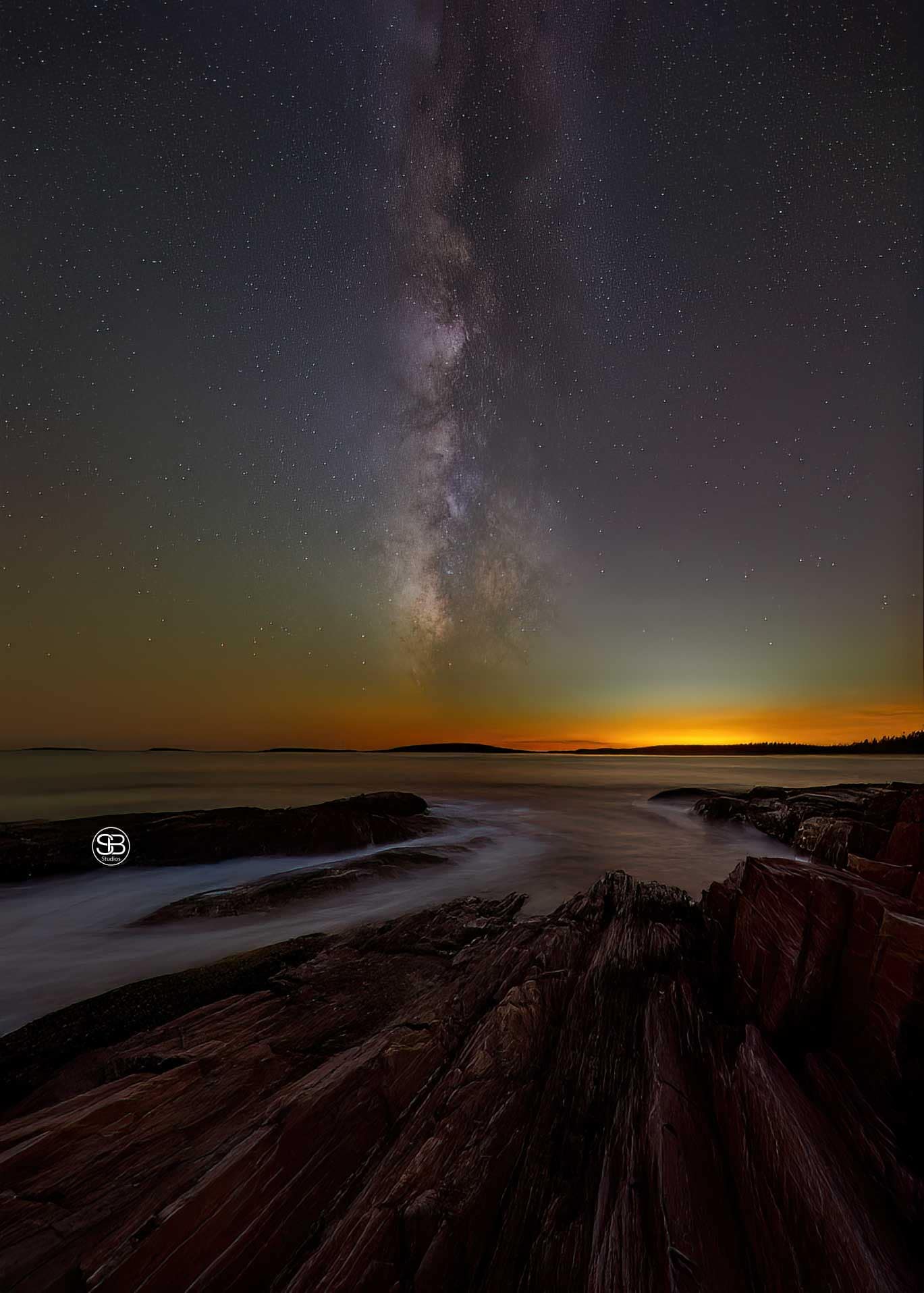 Littoral Convergence—Beneath the Milky Veil of Maine by SB Studios 2025
