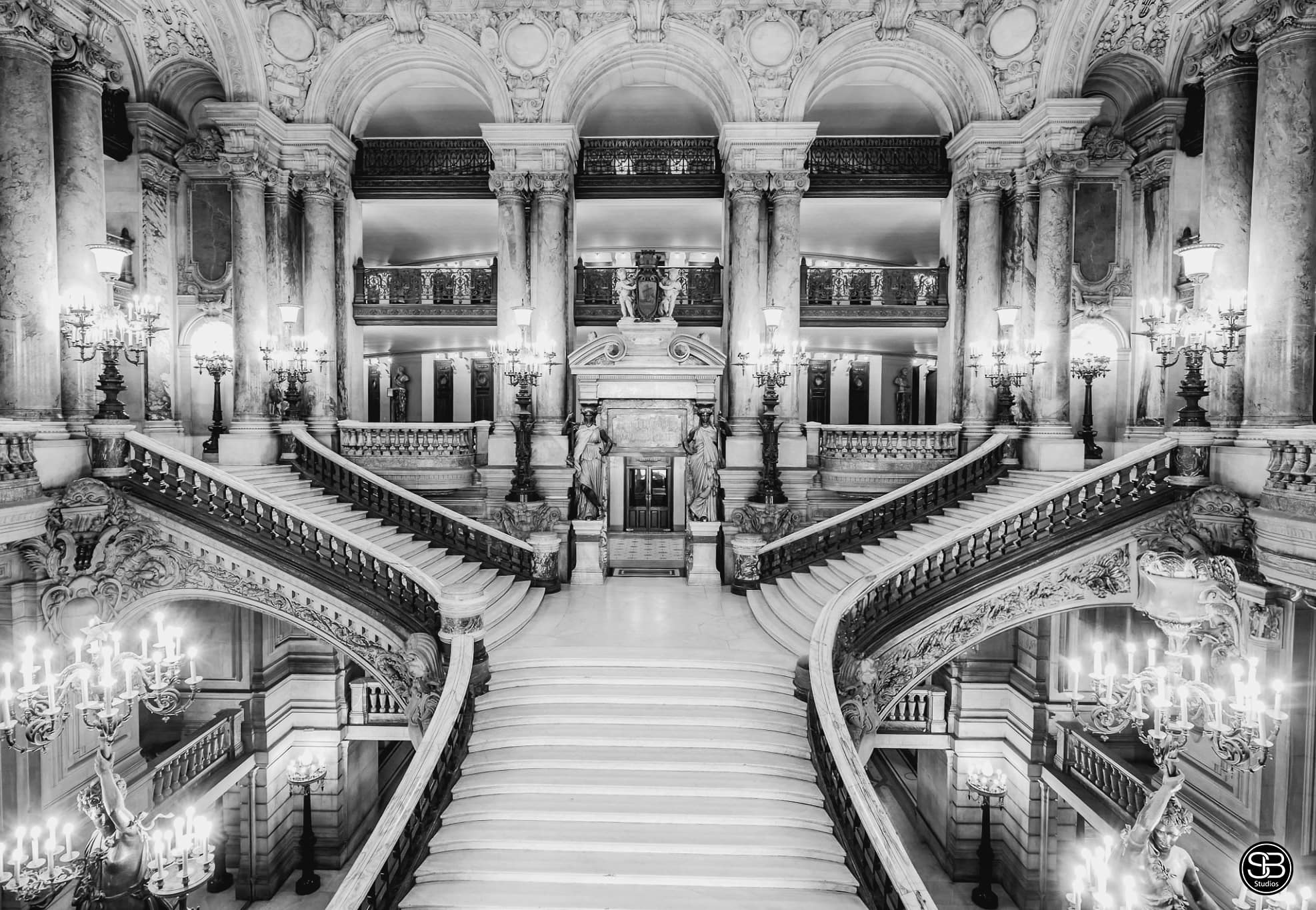 The Palais Garnier, Paris Opera House, located in Paris, France by SB Studios Spring 2024
