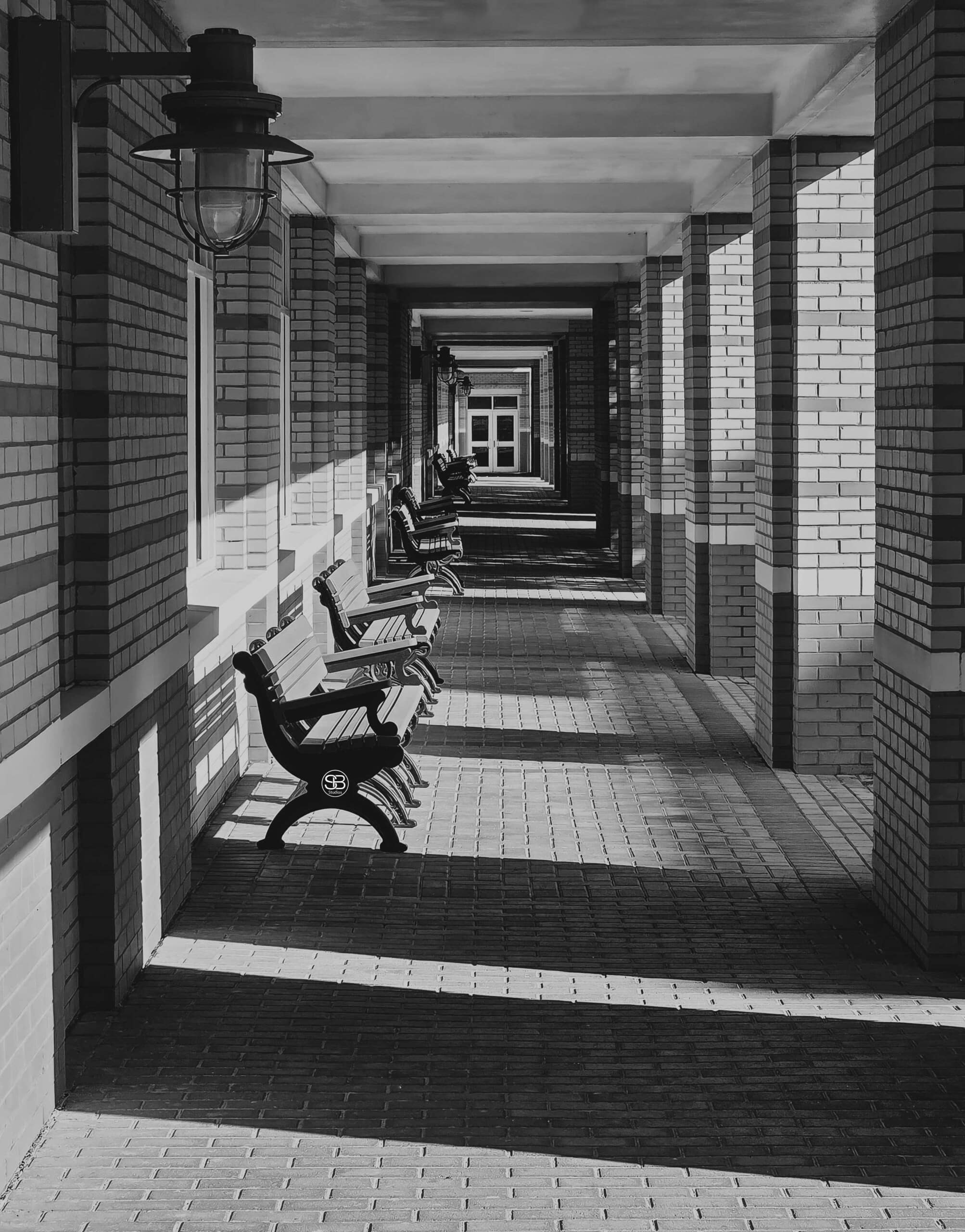 Portico Paradox—Mosaic of Light and Line by SB Studios Summer 2025