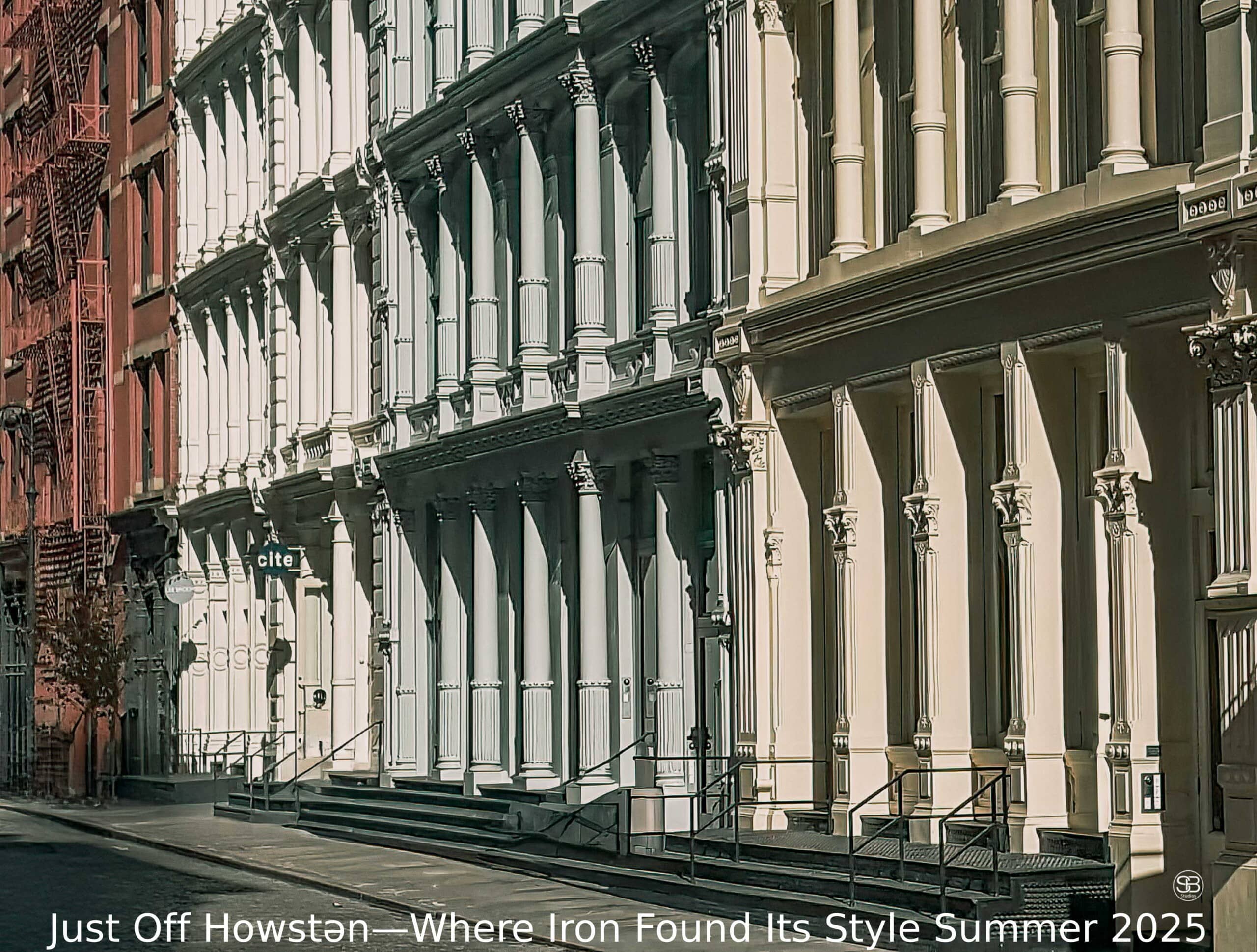 Just Off Howstən—Where Iron Found Its Style by SB Studios Summer 2025